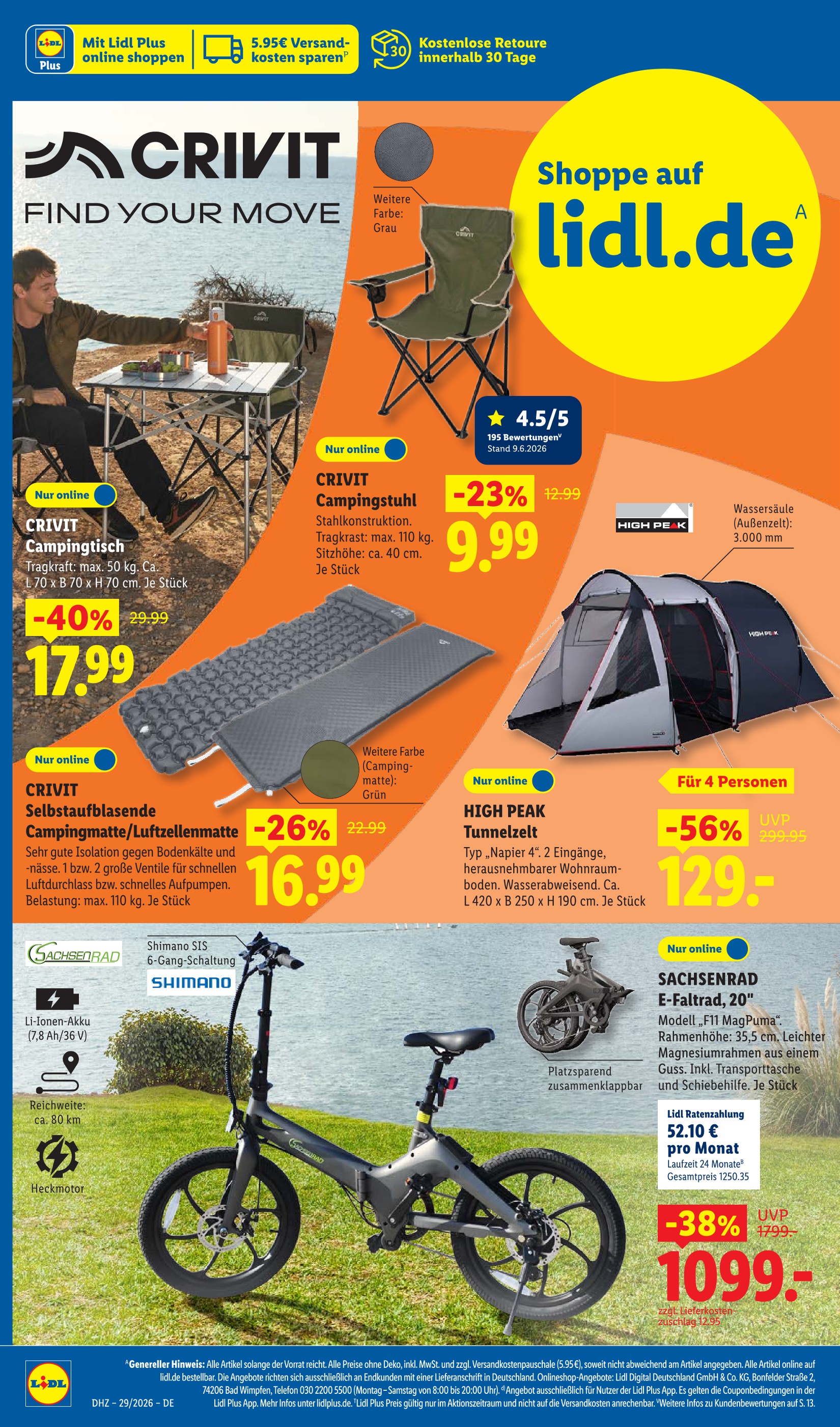 Teppich Angebot im aktuellen Lidl Prospekt auf Seite 12